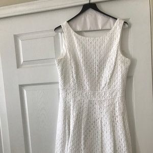Women’s WHBM White Dress Size 10